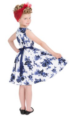 Robe vintage pinup enfant