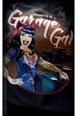 Tee shirt rockabilly femme 
