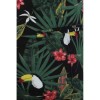 Pantalon motif tropical vintage