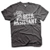 Tee shirt gris beer assistant Gas monkey garage