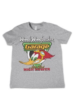 Tee shirt woody woodpecker garage