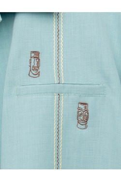 Chemise tiki homme annee50