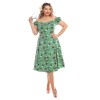 Robe papillons retro pin-up grande taille