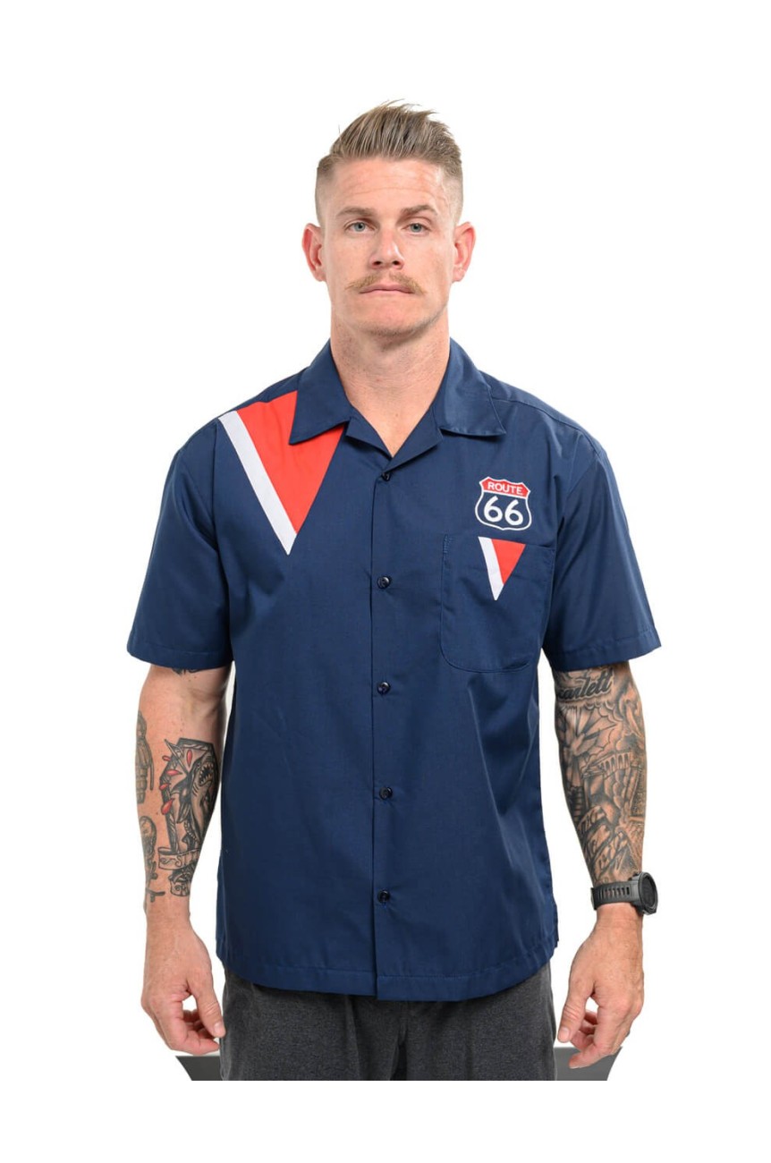 Chemise route 66 made in USA