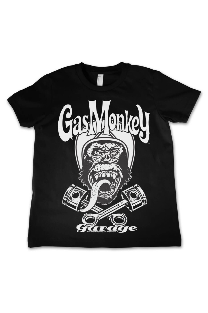 Tee shirt Gas monkey garage enfant piston