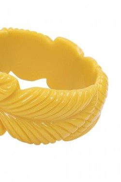 Bracelet vintage jaune