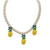 Collier vintage ananas