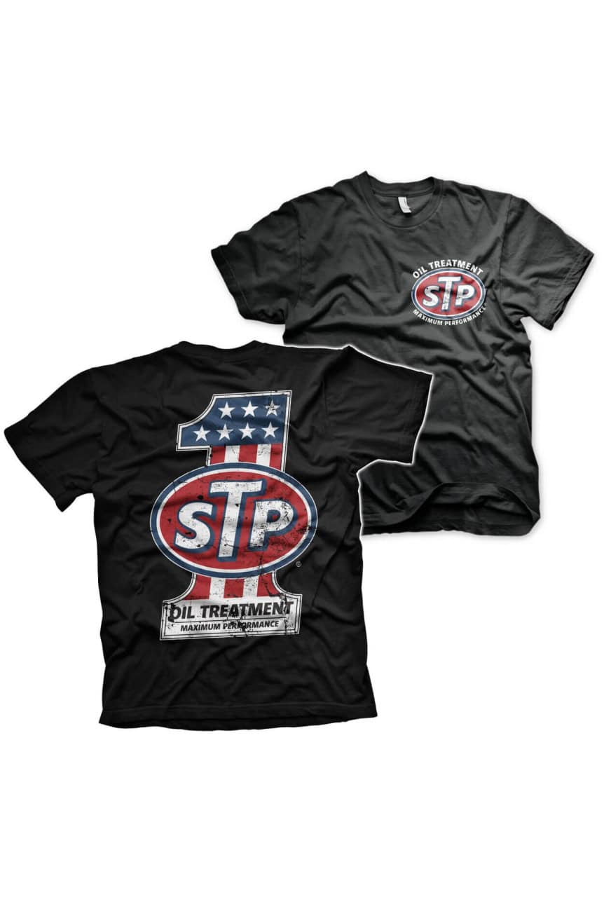 STP Logo T-Shirt – White – 2XL – Unisex Basic Tee