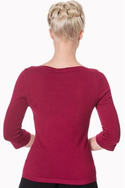 T-shirt pin-up rose années 50