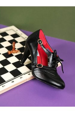 Chaussures retro 1950 noires