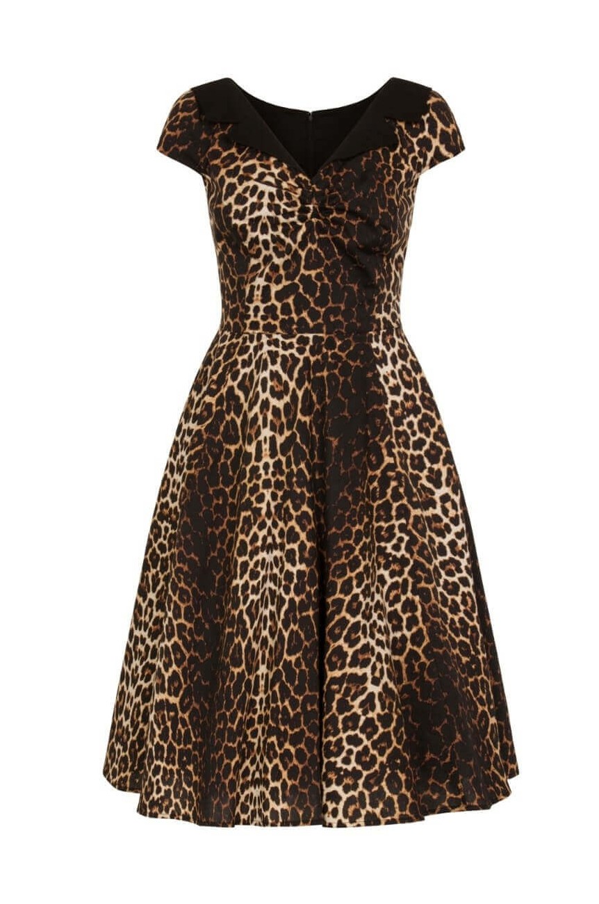 Robe leopard fifties