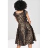 Robe leopard pin-up