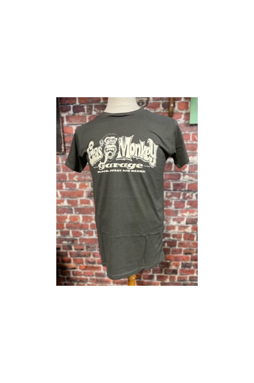 Tee shirt gris Gas monkey garage