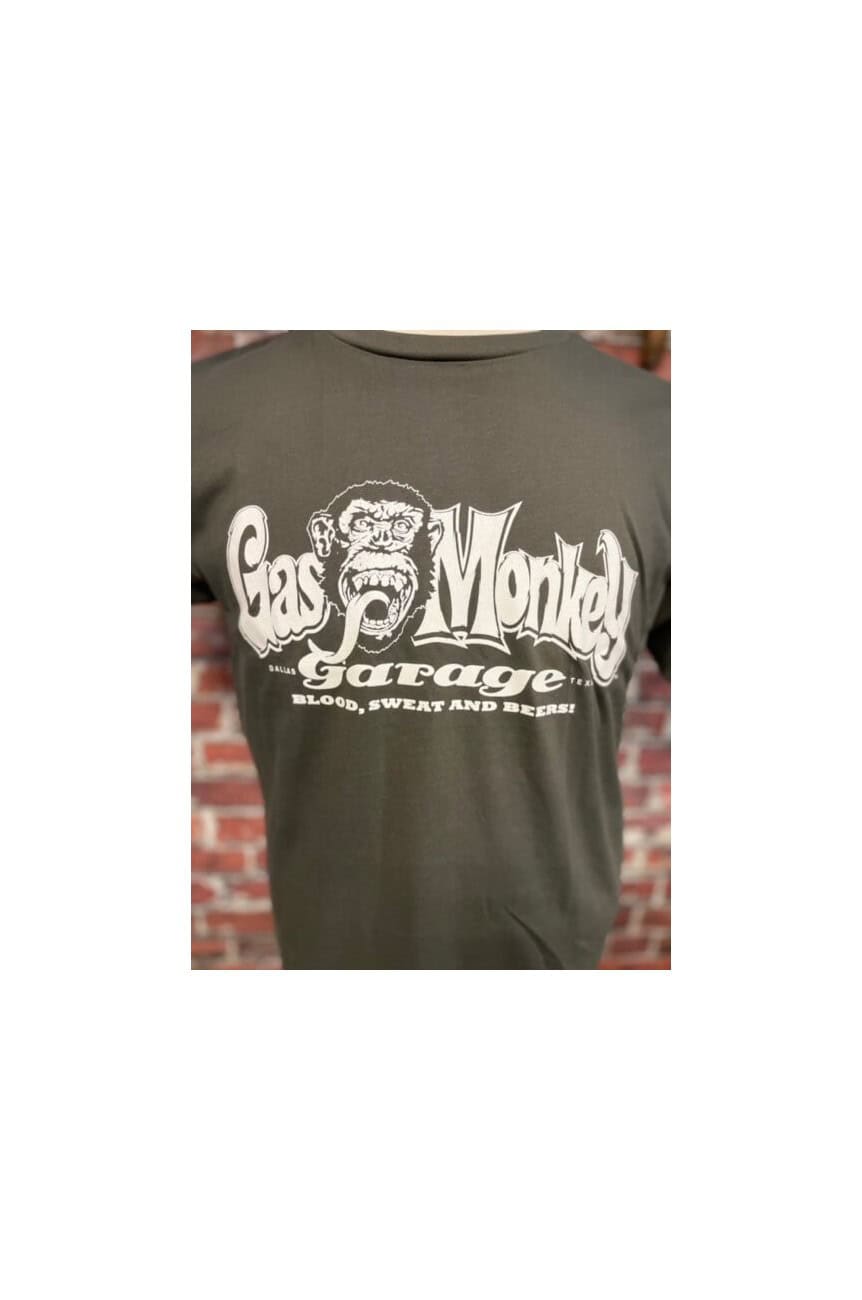 T shirt gris Gas monkey