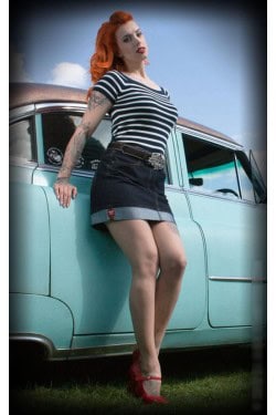 Mini jupe en jean Rumble59
