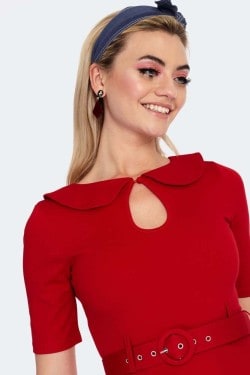Top vintage manches courtes