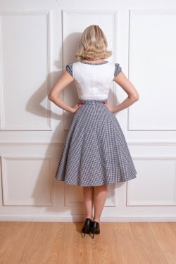 Robe vichy Hearts and roses