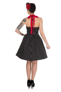 Robe dos nu a pois