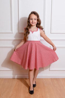 Robe vichy enfant