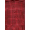 Robe 1950 ecossais rouge