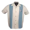 Chemise bowling écrue made in USA