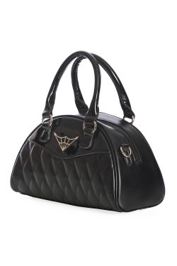 Sac rock vinyle noir