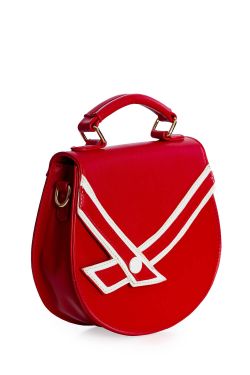 Sac femme retro rouge