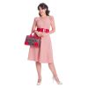 Robe vichy rouge guinguette 