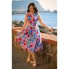 Robe pin-up a fleur hearts and roses