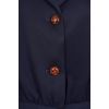Veste retro bleu marine