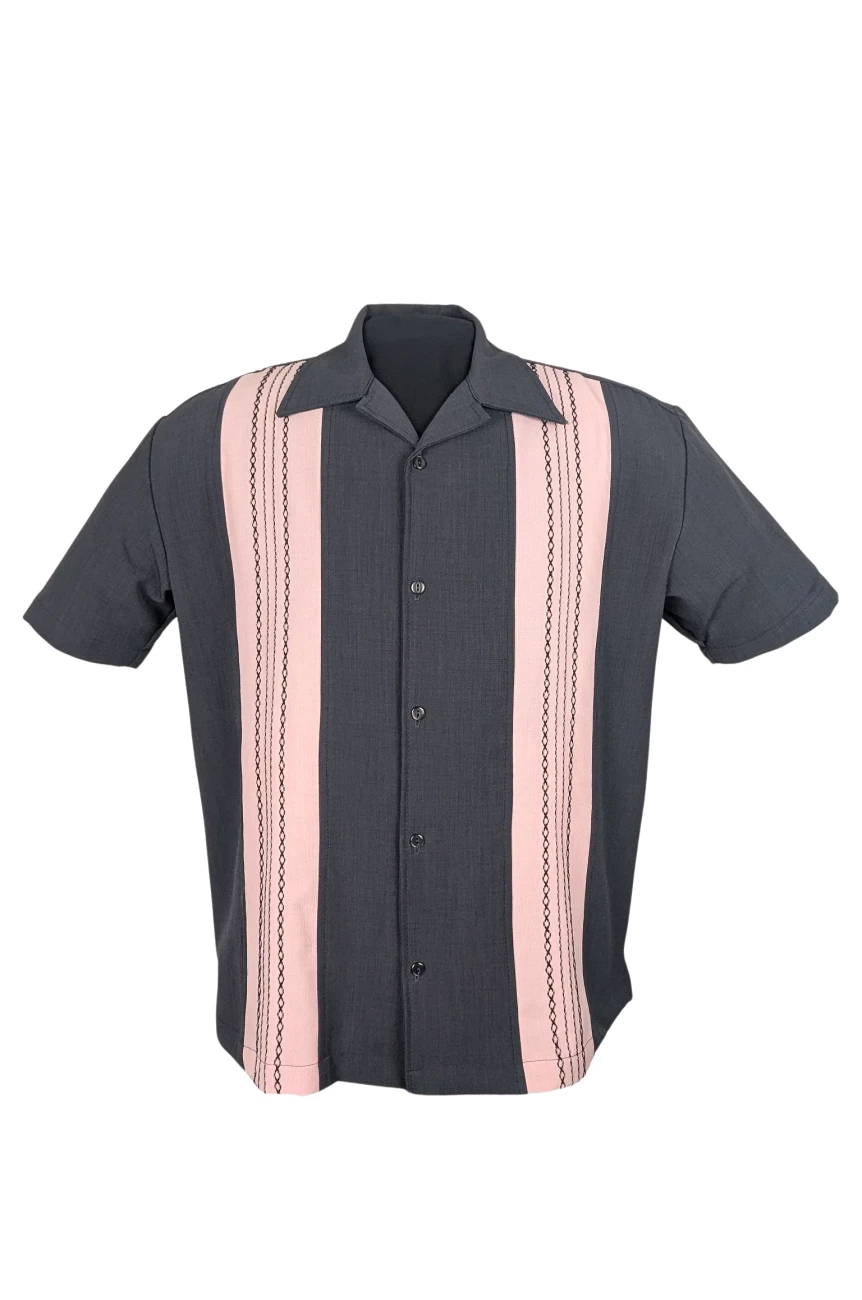 Chemise année 50's rose Steady clothing