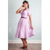 Robe rétro mauve Miss Candyfloss