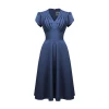 Robe bleue 50's Pretty retro