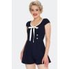 Combishort marin pin-up
