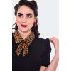 Haut rockabilly col léopard