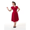 Robe retro rouge Pretty retro