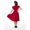 Robe retro rouge Pretty retro