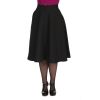 Jupe rockabilly midi coeur