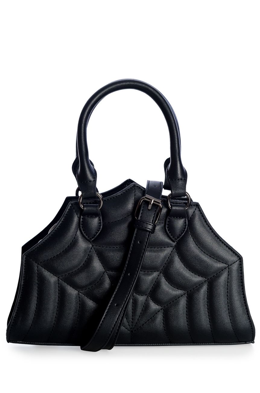 Sac toile d'araignée rockabilly/gothique