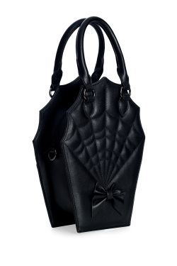 Sac a main rockabilly gothique noir