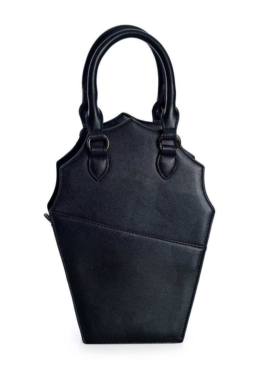 Sac a main rockabilly gothique noir