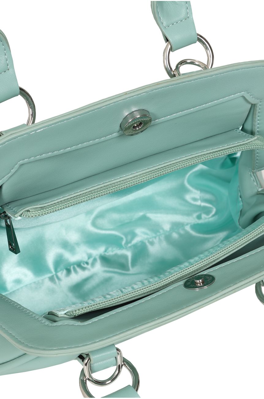 Sac a main retro bleu
