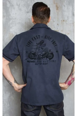 Chemise style rockabilly - Rumble 59