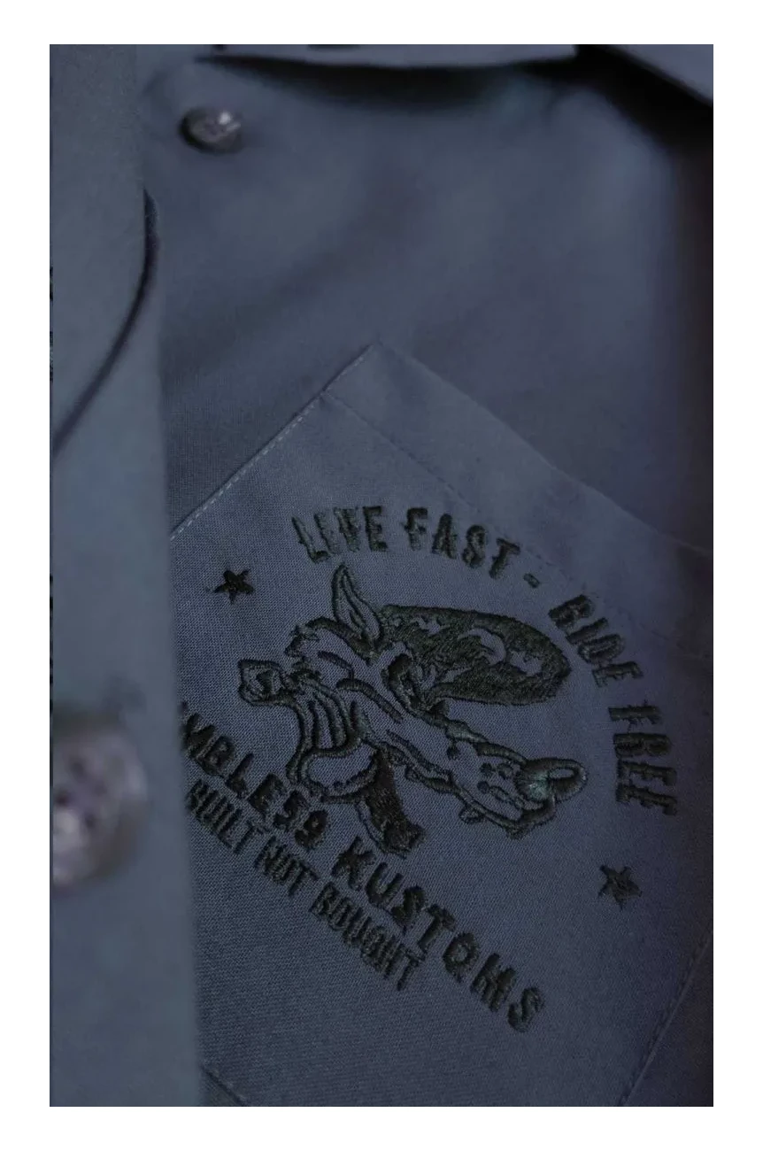 Chemise rock mode vintage