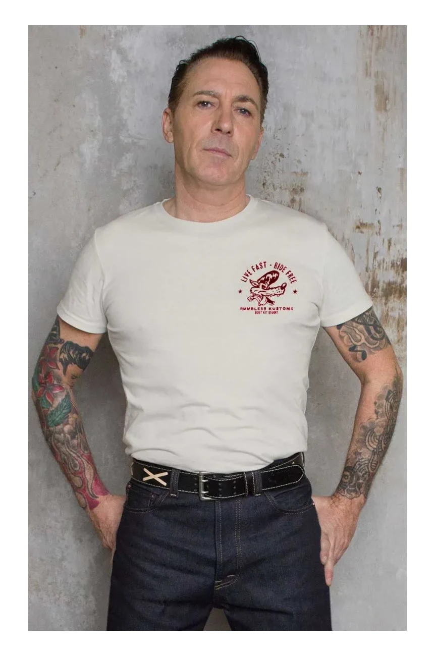 Tee shirt Rumble 59 biker retro