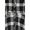 Robe chemise rockabilly tartan