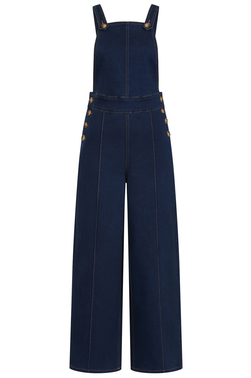 Salopette jean Banned retro femme