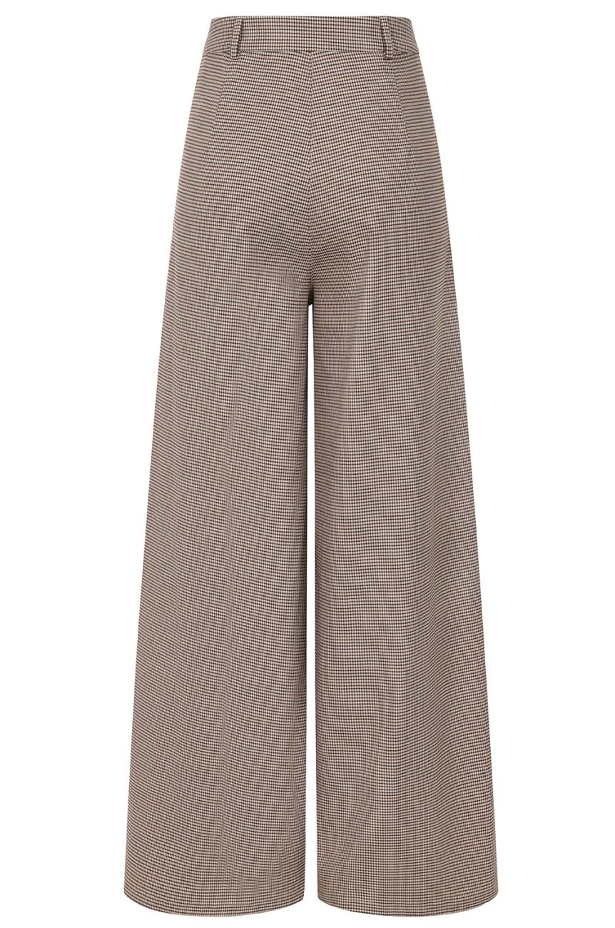 Pantalon Palazzo de Poule Large