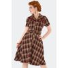 Robe Voodoo Vixen western marron