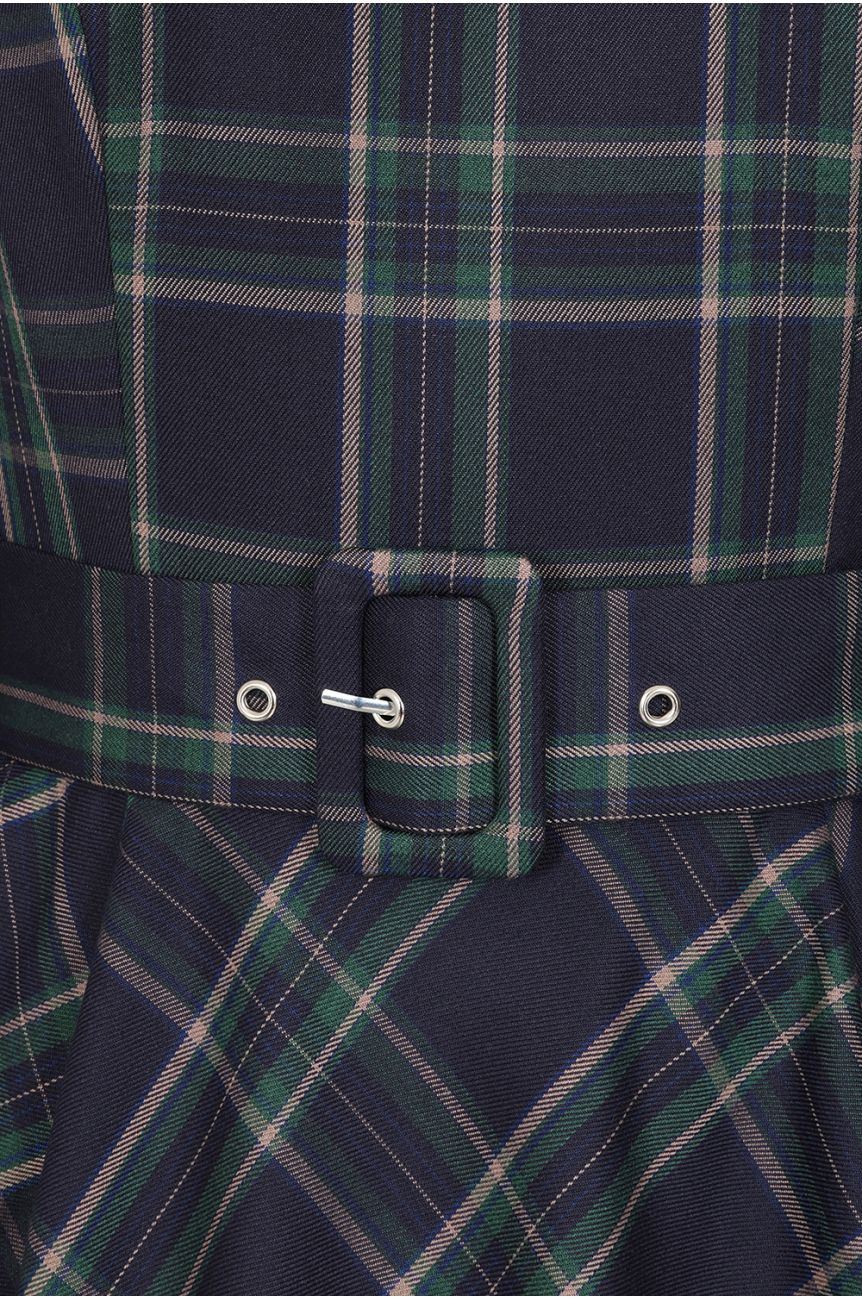 Robe tartan Hearts and roses